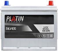 Автомобільний акумулятор PLATIN Silver Asia SMF  95Ah 830A R+ (N70)  н.к.