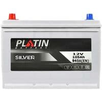 Автомобільний акумулятор PLATIN Silver Asia SMF 105Ah 940A R+ (N70)  н.к.