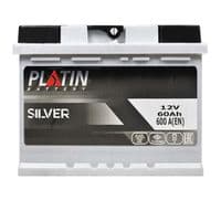 Автомобільний акумулятор PLATIN Silver MF  60Ah 600A R+ (L2)