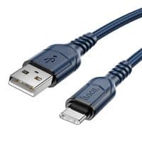 Кабель Hoco X59, Type-C-USB, 3A, Black, длина 2м, BOX
