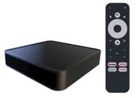 ТБ-приставка Dcolor GD2 Amlogic S905Y4, 2Gb/32Gb, Wi-Fi 2.4G +5G +100 Mb, USB2.0x2, AV, Mali-G31, HDMI, Bluetooth пульт голосове управління, BT 5.0, Android TV 11, сертифікація Google та Netflix 4K HDR 10+, Google Chromecast, Google Assistant, Dolby Audio