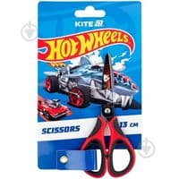 Ножиці Kite дитячі з гумовими вставками і малюнком на лезі Hot Wheels 13 см (HW25-148)