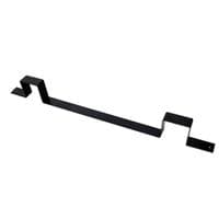 Скоба для запаса кабеля на электросопротивлениях, черная.