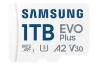 Карта пам'яті Samsung 1TB microSDXC Class UHS-I U3 V30 A2 EVO Plus + SD Adapter