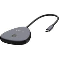 Бездротовий адаптер дисплея Share My Screen Verbatim  4K USB-C із концентратором WDA-02