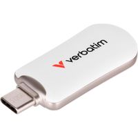 Флеш -накопичувач  Verbatim  Plectra USB-C білий 512 ГБ (USB 3.2 Gen 1)