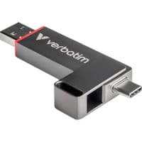 Подвійний флеш-накопичувач Verbatim QuickStick USB-C/USB-A  1 ТБ (USB 3.2 Gen 1)