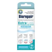 Зубная нить Biorepair Экстра-суперфлос с гидроксиапатитом и цинком 50 шт. (8017331085448)