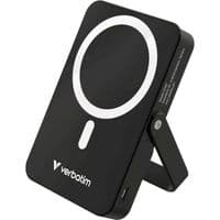 Магнитное беспроводное зарядное устройство с подставкой Verbatim Charge 'n' Go Power Bank ,10K mAh -черный