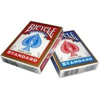 Гральні карти Bicycle Bicycle Standard Index (red, blue) (01651)