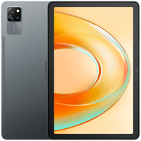 Blackview Tab 60 Pro LTE 4 ГБ/128 ГБ, 10,1-дюймовий HD+ 800x1280 IPS LCD, восьмиядерний T606 1,6 ГГц, 5 МП передня/8 МП задня камера, акумулятор 7000 мАг, USB Type-C, Android 14, слот для SD-карти, сірий