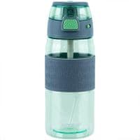 Поїльник-непроливайка Kite 600 мл, зелено-сіра (K24-1201-2)