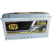 	Автомобільний акумулятор 2023 ZAP AGM  95Ah 850A R+ (L5) (595 02)
