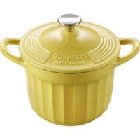 Чугунная малированная BUYDEEM Enameled Cast Iron Dutch Oven, model CP541, color Mellow Yellow