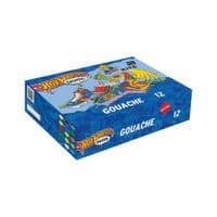 Гуашевые краски Kite Hot Wheels Skate 12 цветов х 20 мл (HW25-063)