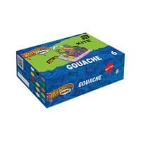 Гуашевые краски Kite Hot Wheels Skate 6 цветов х 20 мл (HW25-062)