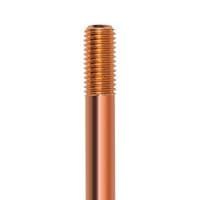 Сталевий стрижень заземлення HiSmart з мідним покриттям 1.5 м, 16 мм