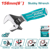 Ключ TOTAL THT1016S розвідний 156х24мм.