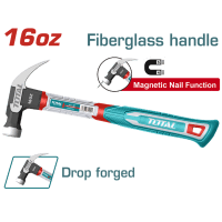 Молоток TOTAL THCH61016 з обценьками, 450г.