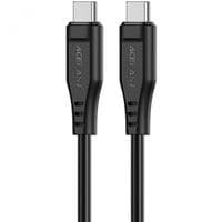 Кабель USB 2.0 USB-C to USB-C, 1,2 м, 3.0A, TPE C3-03 Black Acefast