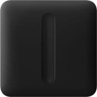 Кнопка для одноклавишного выключателя диммера Ajax SoloButton Dimmer 1-gang 2-way for LightSwitch, Jeweler, беспроводный, черный