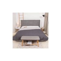 Покривало Viluta стьобане двустороннє Дует Графіт 210х240 (duet_grafit_210x240)