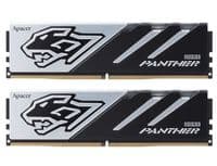 Пам'ять 16Gb x 2 (32Gb Kit) DDR5, 6000 MHz, Apacer Panther, Black/Silver, 40-40-40-96, 1.35V, з радіатором (AH5U32G60C6227BAA-2)