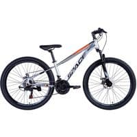 Велосипед Space 26" Saturn AM DD рама-13" St сіро-помаранчевий 2024 (OPS-SP-26-006)