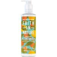 Лосьон для тела Faith in Nature Натуральный Для рук и тела С грейпфрутом и апельсином 400 мл (708002401657)