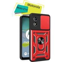 Чохол до мобільного телефона BeCover Military Motorola Moto E14 Red (713055)