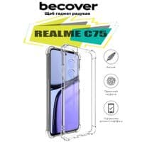 Чохол до мобільного телефона BeCover Anti-Shock Realme C75 Clear (713019)