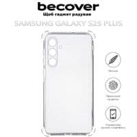 Чохол до мобільного телефона BeCover Anti-Shock Samsung Galaxy S25 Plus SM-S936 Clear (712905)