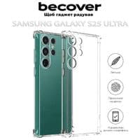 Чохол до мобільного телефона BeCover Anti-Shock Samsung Galaxy S25 Ultra SM-S938 Clear (712904)