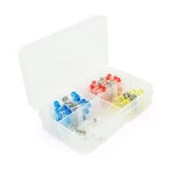 Набор термоусадочных гильз с припоем Q50 Red 0.5-1.50mm (23) Blue 1.50-2.50mm (12)Yellow 4.00-6.00mm White(10)0.25-0.35mm (5)