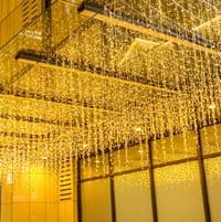 Гірлянди 96LED (Водпад) White Hot, 1 режим, 5x0,8 м, біла ізоляція, BOX