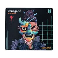 Килимок ігровий Bloody BP-45, колір чорний з малюнком