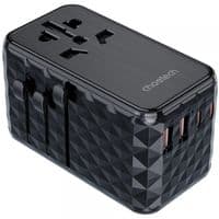 Зарядний пристрій 4xUSB 100W PD (2хUSB-C+2хUSB-A) сharger diamond model чорний Choetech