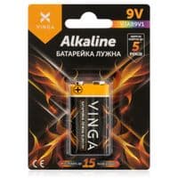 Батарея 9В 6LR61 щелочная Vinga (VJAB9V1)