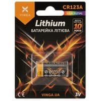 Батарея CR123A литиевая Vinga (VJLBCR123A1)