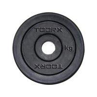 Диск для штанги Toorx 0,5 кг 25 мм Чорний (DGG-05) (931403)