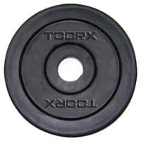 Диск для штанги Toorx 10 кг 25 мм Чорний (DGG-10) (931407)