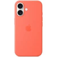 iPhone 16 Silicone Case with MagSafe - Tangerine,Model A3313