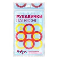 Перчатки хозяйственные Добрая Хозяйка Латексные деликатные Размер S 2 шт. (4820086521963)