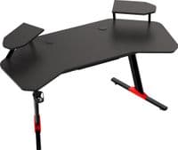 Компьютерный стол GT Racer GT Racer T-1246 (160x60x73) Black (T-1246 (160x60x73) Black)