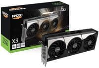 INNO3D NVIDIA RTX-5090 X3 32 ГБ GDDR7 512 біт, 2410 МГц / 28 Гбіт / с, 3x DP, 1x HDMI, 3 вентилятори, 3 слоти