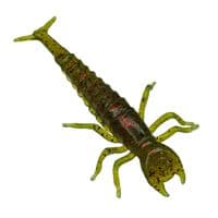 Силикон рыболовный FishUP Diving Bug 2" 019 - Motor Oil/Red (8шт/уп) (1864.14.65)