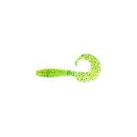 Силикон рыболовный FishUP Fancy Grub 2" 026 - Flo Chartreuse/Green (10шт/уп) (1864.01.18)