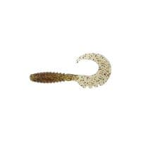Силикон рыболовный FishUP Fancy Grub 2" 045 - Green Pumpkin/Red & Black (10шт/уп) (1864.01.19)