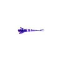 Силікон рибальський FishUP Flit 1.5" 060 - Dark Violet/Павлина&Silver (10шт/уп) (1864.03.23)