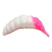 Силікон рибальський FishUP Ozi 1.2" 132 - White/Bubble Gum, cheese taste (10шт/уп) (1864.14.17)